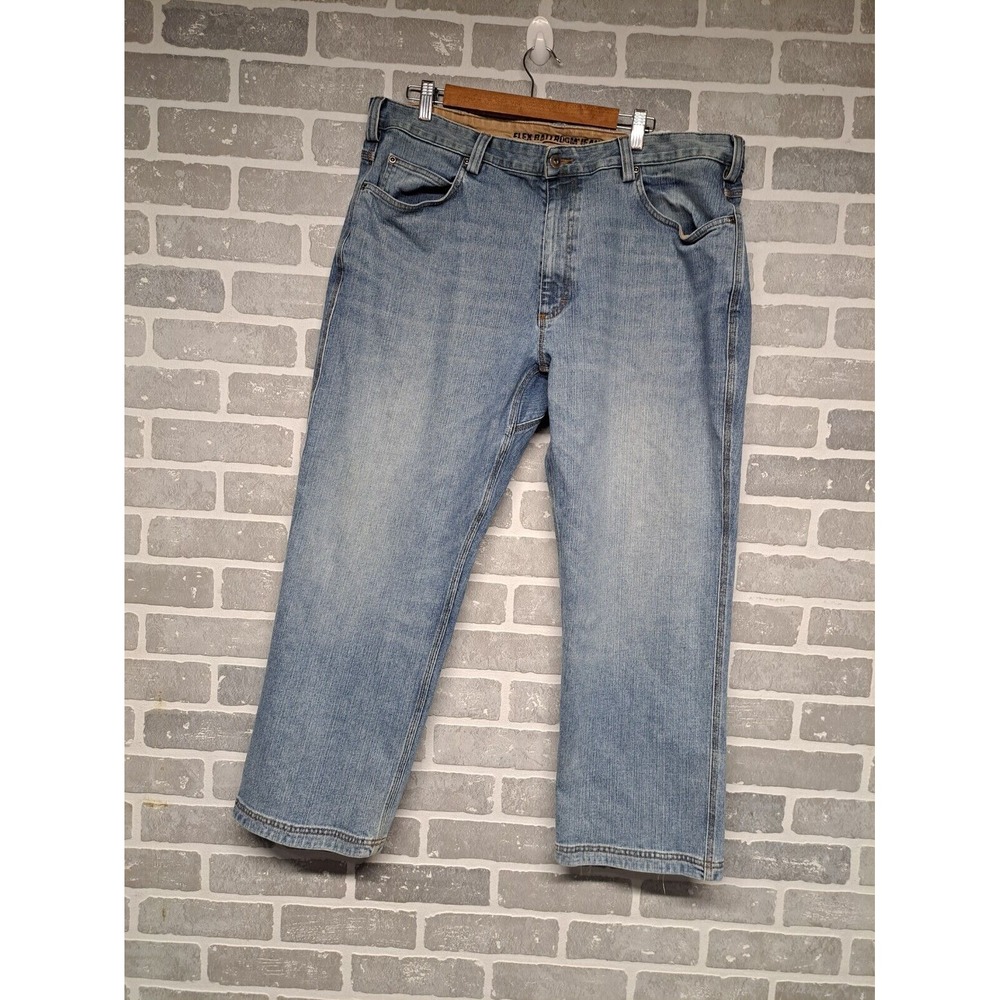 Duluth Trading Jeans Mens‎ 40x30 Blue Denim Straight Flex Ballroom Stretch Work